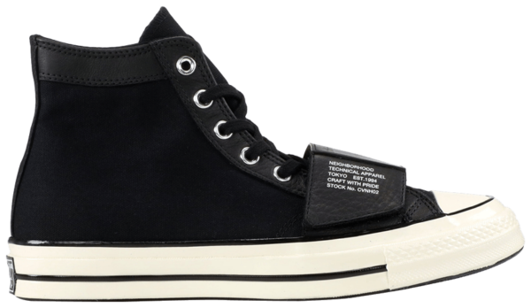 Giày Converse Neighborhood x Chuck Taylor All-Star 70s Hi 'Black' 158602C