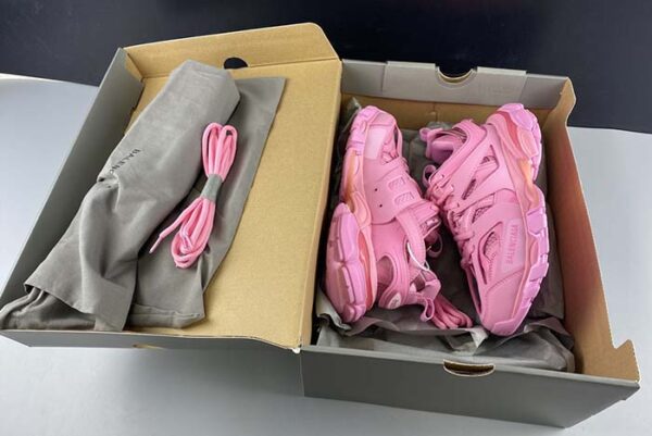 Giày Balenciaga Wmns Track Trainer 'Pink' 542436W2LA15842 - Ảnh 11