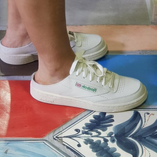 Giày Reebok Club C 85 Mule 'White' FX4218 - Ảnh 2