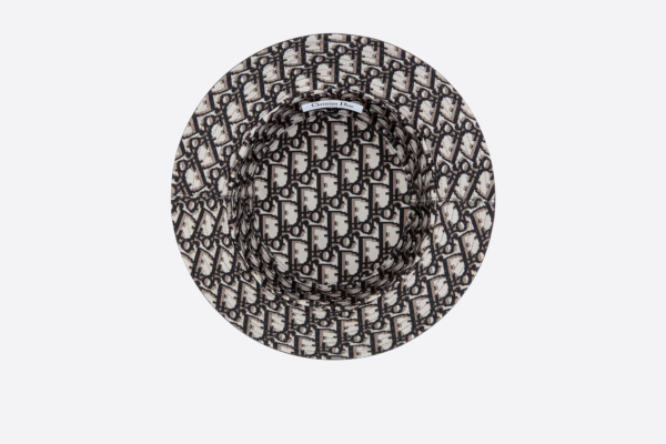 Mu Dior Small Brim Bucket Hat 'Black Blend' 95TDD923A130-C900