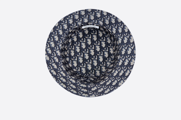 Mu Dior Small Brim Bucket Hat 'Blue Blend' 95TDD923A130-C563