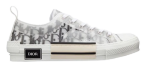 Giày Dior B23 Low Top White Black 3SN249YJP-H069