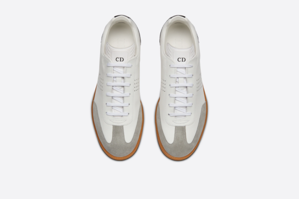 Giày Dior B01 Sneaker 'White Smooth Calfskin' 3SN225XZU-H169 - Ảnh 4