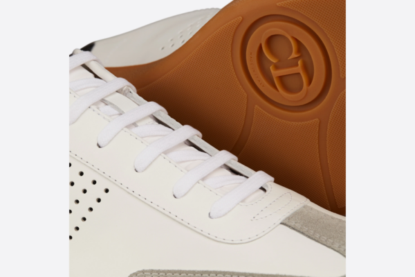 Giày Dior B01 Sneaker 'White Smooth Calfskin' 3SN225XZU-H169 - Ảnh 5
