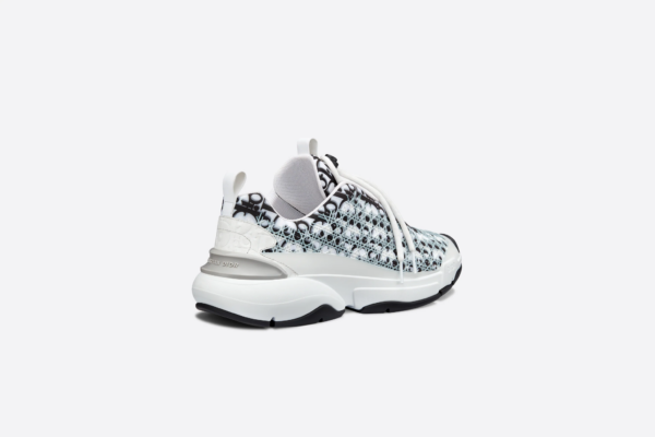 Giày Dior B24 Sneaker 'Dior Oblique White Cannage' 3SN248YJT-H069 - Ảnh 5