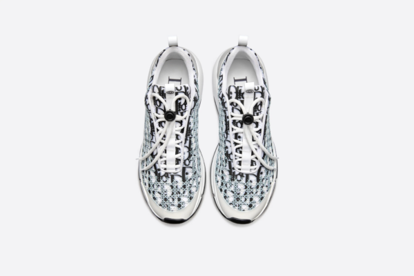 Giày Dior B24 Sneaker 'Dior Oblique White Cannage' 3SN248YJT-H069 - Ảnh 6