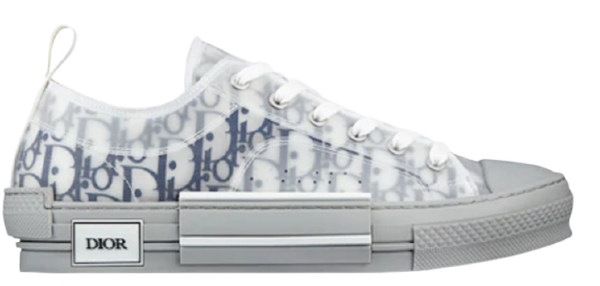 Giày Dior B23 Low 'White Navy Blue Dior' 3SN249YNT-H568
