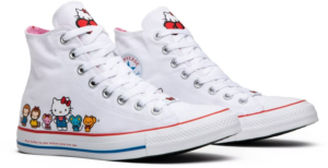 Giay Converse Hello Kitty x Chuck Taylor All Star Canvas Hi 'White' 162944C