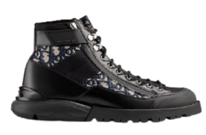 Giày Dior Combat Boot Black Smooth 3BO219YOF-H169