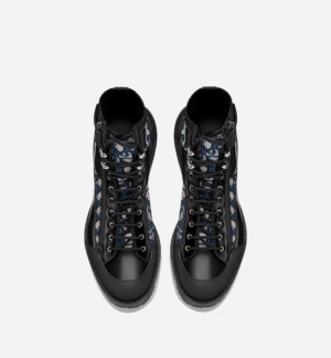 Alternative view of Giày Dior Combat Boot Black Smooth 3BO219YOF-H169
