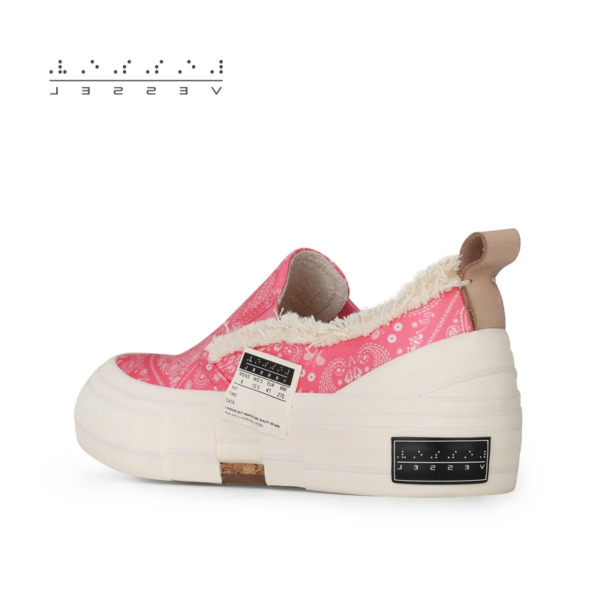 Giày XVESSEL G.O.P. Paisley Pink Slip On - Ảnh 3