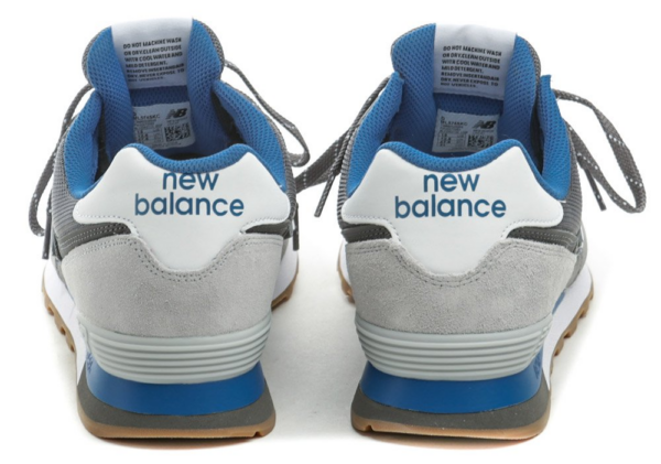 Giày New Balance 574 'Lead Faded Cobalt' ML574SKC - Ảnh 2