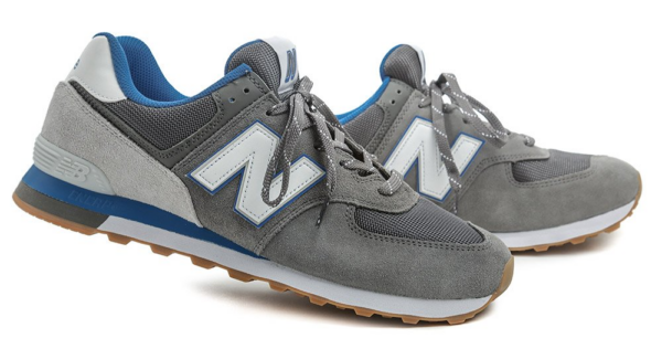 Giày New Balance 574 'Lead Faded Cobalt' ML574SKC - Ảnh 3