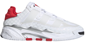 Giay Adidas Niteball Cloud White Red Core H67539
