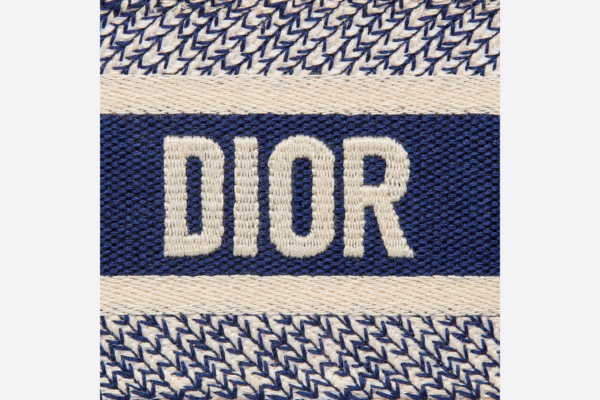 Tui Dior Book Tote Mini 'Blue Toile Embroidery' S5475ZTDT-M808