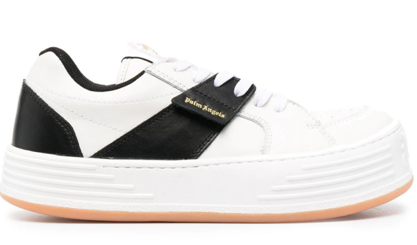 Giày Palm Angels Logo-Print Low-Top Sneakers PMIA051R21LEA0020110