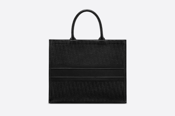Tui Dior Large Book Tote 'Black Dior Oblique Embossed' M1286ZWSO-M900