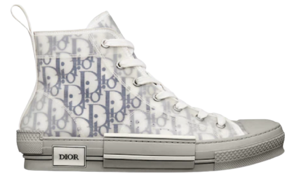 Giày Dior B23 High 'White Navy Blue' 3SH118YNT-H568