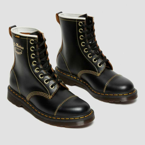 Giày Dr.Martens Capper Vintage Smooth 'Black' 16058001 - Ảnh 4