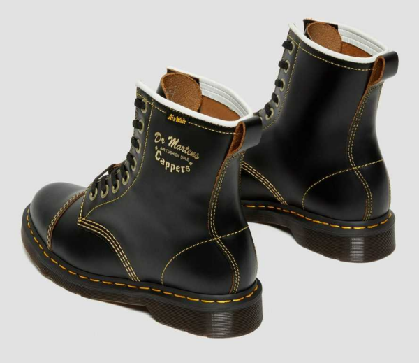 Giày Dr.Martens Capper Vintage Smooth 'Black' 16058001 - Ảnh 6
