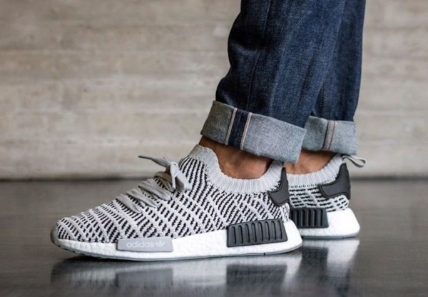 Giày Adidas NMD_R1 STLT Primeknit 'Grey' CQ2387 - Ảnh 5