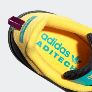 Giay Adidas Stan Smith 'Black Gold Aqua' FX8715