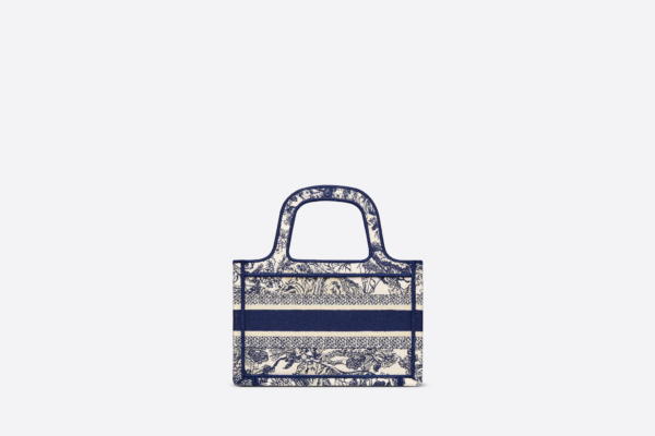 Tui Dior Book Tote Mini 'Blue Toile Embroidery' S5475ZTDT-M808