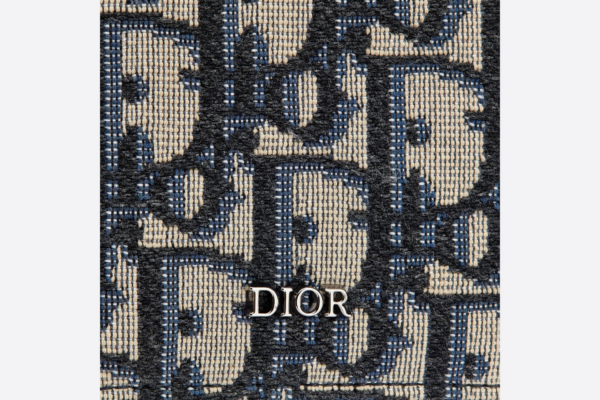 Vi Dior BI-Fold Card Holder 'Beige and Black Dior' 2ESCH138YSE-H05E