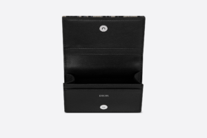 Vi Dior Business Card Holder 'Beige Black Dior' 2ESCH136YSE-H05E