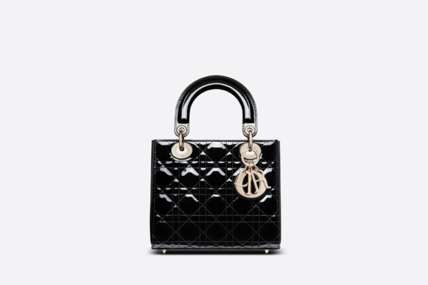 Tui Dior Small Lady Dior Bag 'Black Patent' M0531OWCB-M900