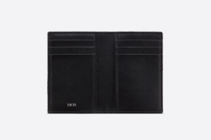 Vi Dior BI-Fold Card Holder 'Black Dior' 2ESCH138YSE-H03E
