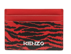 Ví Kenzo x Kansaiyamatoto Leather Card Case Medium Red FB55PM900L43