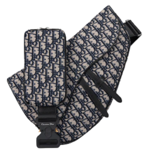 Túi Dior Maxi Saddle Bag 'Beige Black Dior' 1ADPO211YKY-H27E