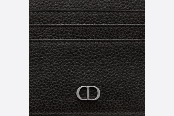 Vi Dior Card Holder 'Black CD Icon' 2ESCH135CDI-H00N