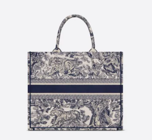 Tui Dior Large Dior Book 'Blue Toile de Jouy Embroidery' M1286ZTDT-M808