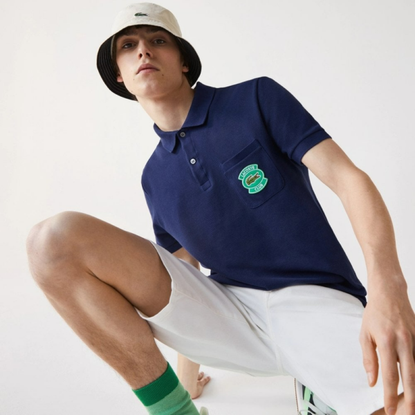 Áo Lacoste Pique Pocket Polo PH9762-78X - Ảnh 6