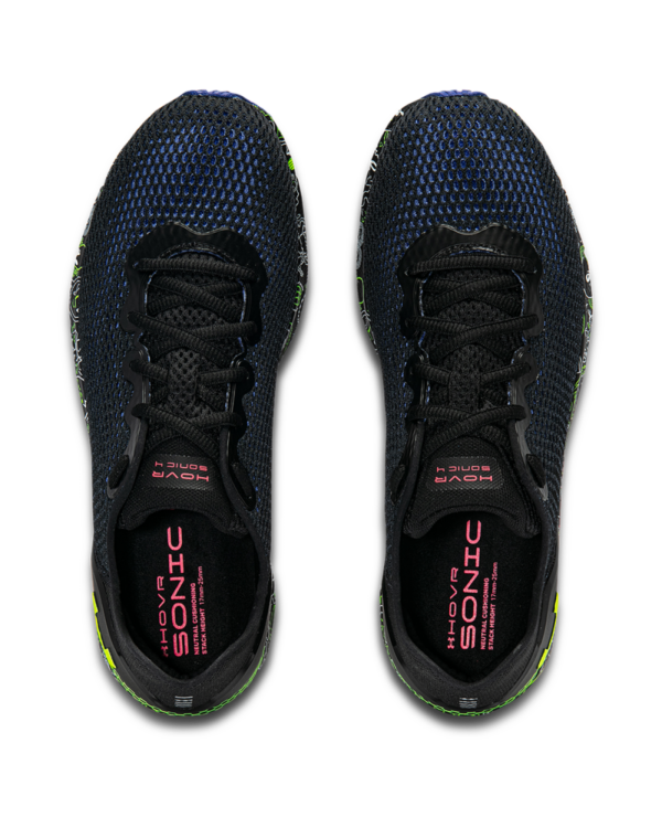 Giày Under Armour HOVR Sonic 4 FNRN CN Black Green 3025208-001 - Ảnh 5