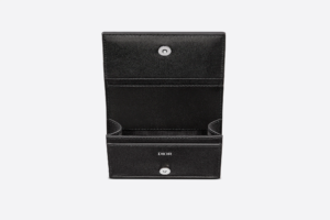 Vi Dior Business Card Holder 'Black CD Icon' 2ESCH136CDI-H00N