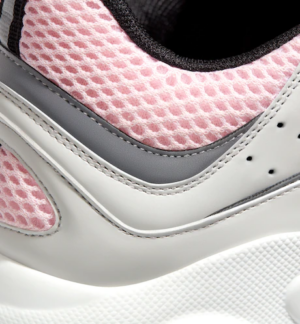 Alternative view of Giày Dior B22 Sneaker Technical Mesh 'Pink White' 3SN231YKB-H069