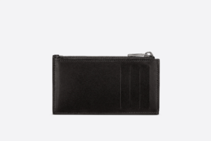 Vi Dior Zipped Card Holder 'Black CD Icon' 2ESBC250CDI-H00N