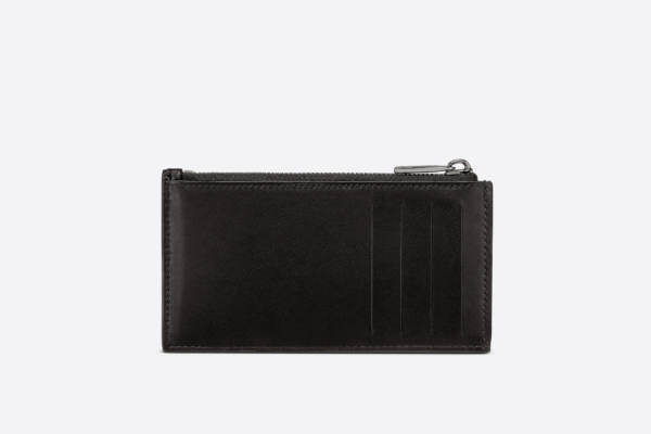 Vi Dior Zipped Card Holder 'Black CD Icon' 2ESBC250CDI-H00N