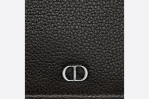 Vi Dior Zipped Card Holder 'Black CD Icon' 2ESBC250CDI-H00N