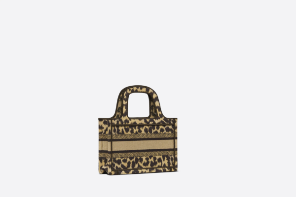 Tui Dior Mini Book Tote 'Beige Multicolor Mizza' S5475ZRHM-M918