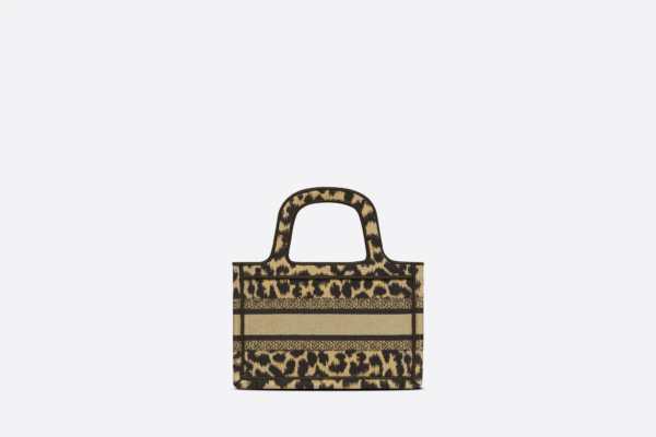 Tui Dior Mini Book Tote 'Beige Multicolor Mizza' S5475ZRHM-M918