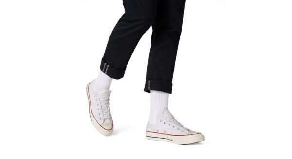 Giày Converse Chuck 70 Low 'White' 162065C - Ảnh 2