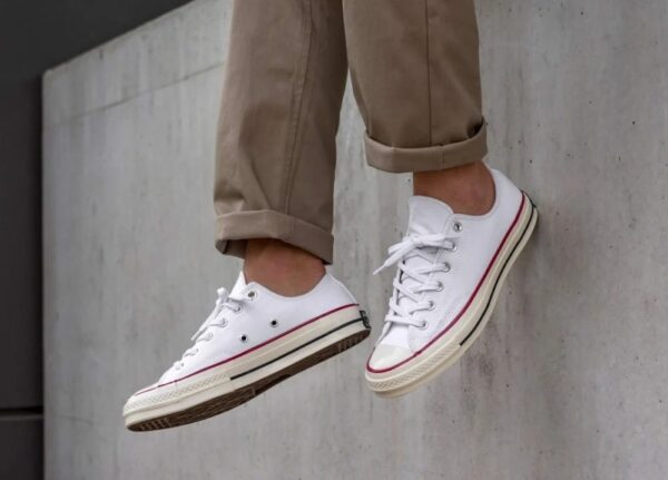 Giày Converse Chuck 70 Low 'White' 162065C - Ảnh 4