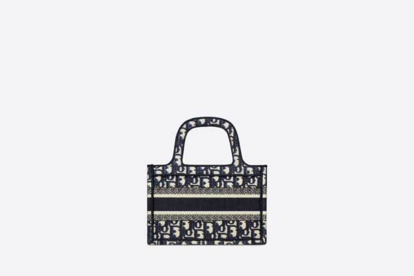 Tui Dior Book Tote Mini 'Blue Embroidery' S5475ZRIW-M928