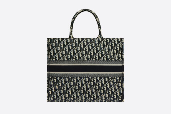 Tui Dior Book Tote Large 'Blue Oblique' M1286ZRIW-M928