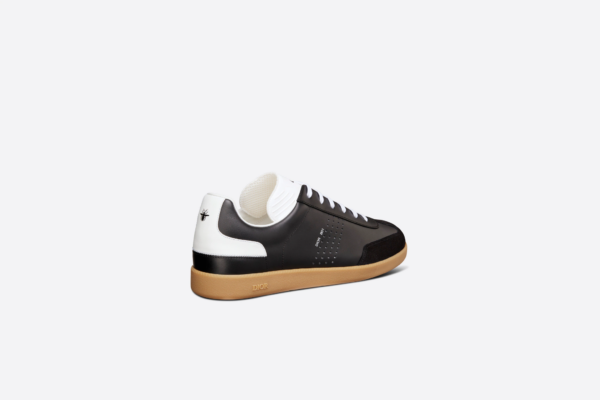 Giày Dior B01 Sneaker 'Black Smooth Calfskin Suede' 3SN225XZU-H962 - Ảnh 3