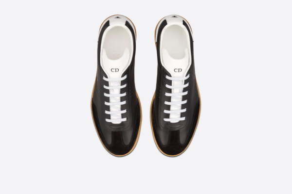 Giày Dior B01 Sneaker 'Black Smooth Calfskin Suede' 3SN225XZU-H962 - Ảnh 4